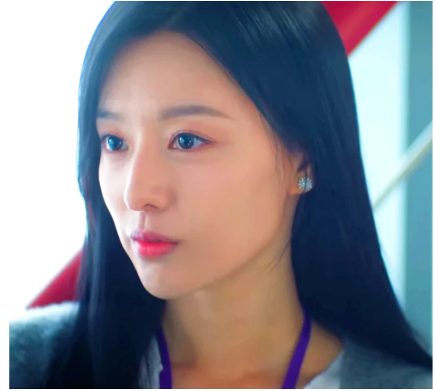 Queen Of Tears CZ Starburst Celestial Earrings 눈물의 여왕 Hong Hae In Jewelry (Kim Ji Won)