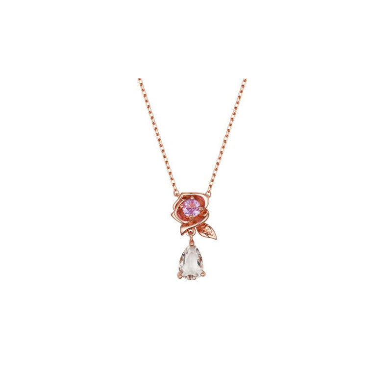 Blossom Pendant Sterling Silver Necklace Rachel Park Inspired | Her Private  Life 