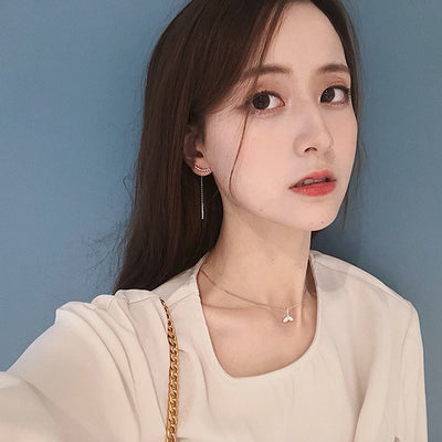 Kdrama Long Earrings inspired from What's wrong with secretary kim, seen on Park Min-Young